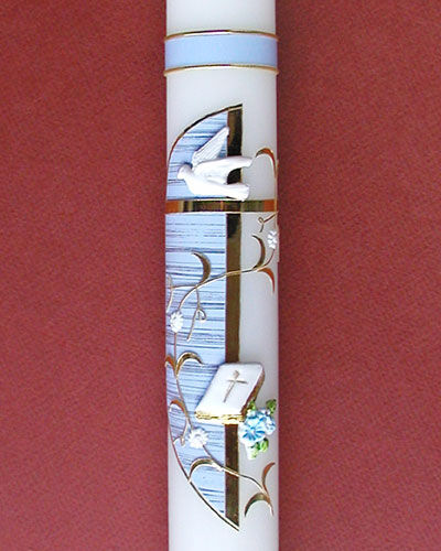 42C13/N  Baptism candle