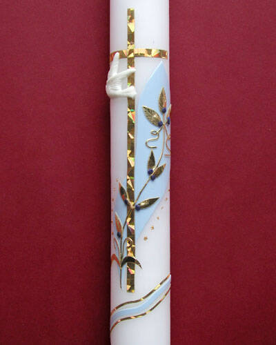 42C105/N  Baptism candle