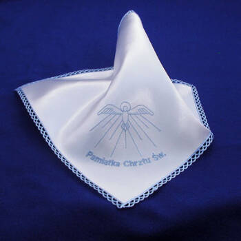 1.5.34.N  Christening robe - handkerchief
